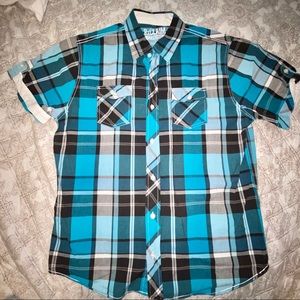 Buckle Reclaim Men’s Plaid Shirt